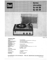 Dual DP-400-BN-Service-Manual 